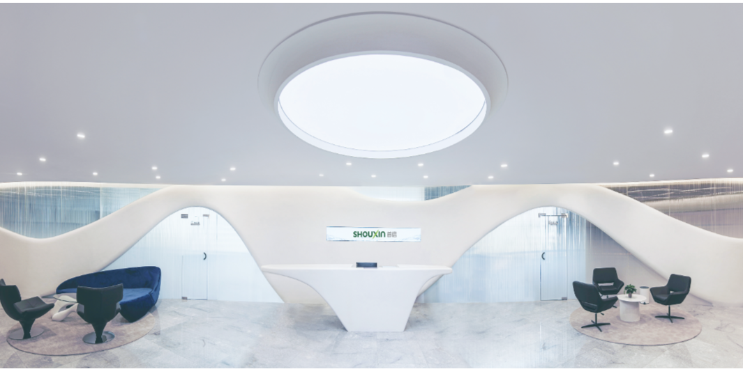 首信公司办公室实景——前台